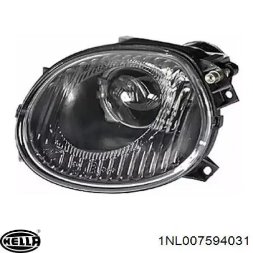 Фара противотуманная, левая Depo/Loro/Abakus FP2554H1E цена, от 24.71 USD