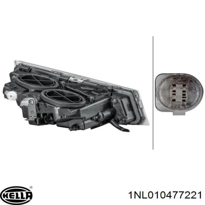 Фара противотуманная правая 131VT16231SR Giant