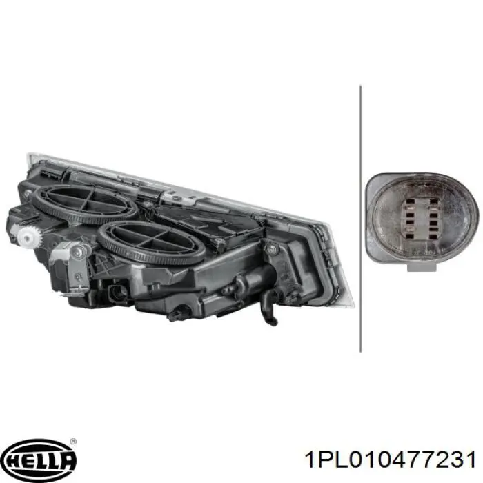 Фара противотуманная, левая Tangde TD0151024L цена, от 86.32 USD