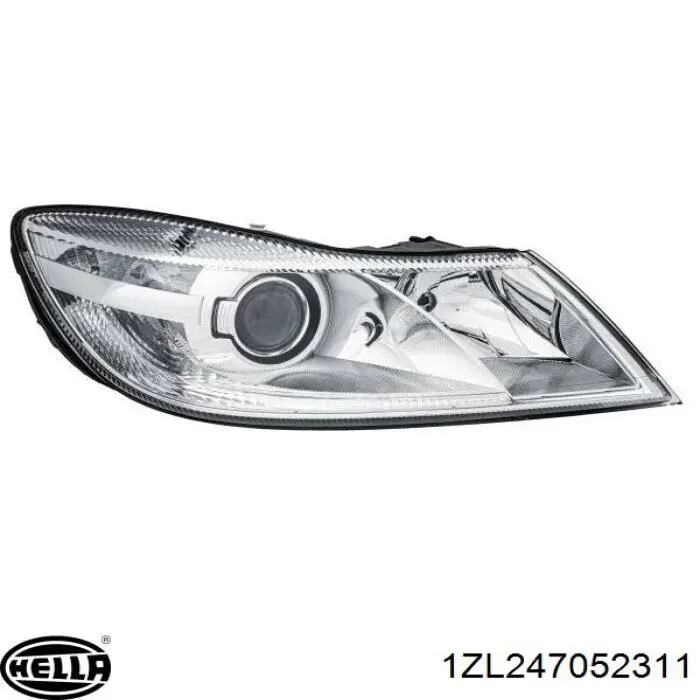 Купить 1ZL247052311 HELLA Фара левая передняя