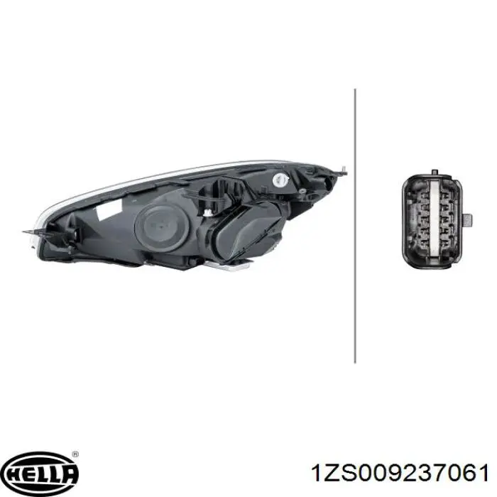 Правая блок фара Peugeot/Citroen 6206C0 цена, от 291.39 USD