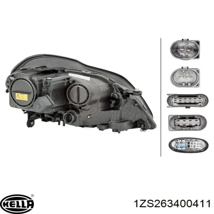 Купить A164820396164 Mercedes Фара левая передняя