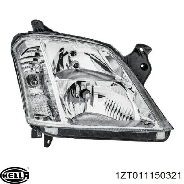 Фара правая HELLA 1ZT011150321
