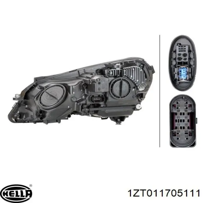 2128200939 Mercedes Фара