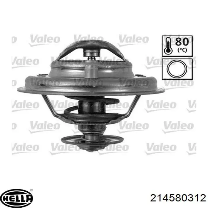 214580312 HELLA Авто термостат