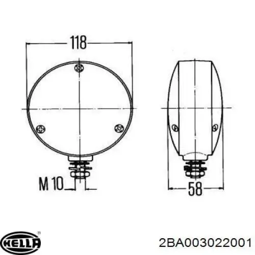  2BA003022001 HELLA