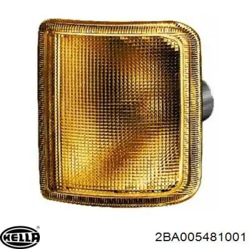 2BA005481001 HELLA Указатель поворота левый/правый