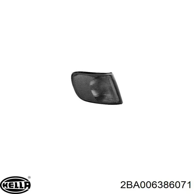 Купить 2BA006386071 HELLA Поворотник левый
