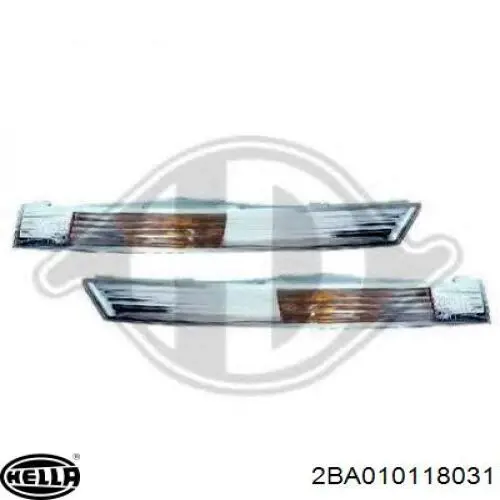 2BA010118031 HELLA Передний фонарь указателя поворота