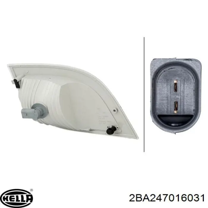 Поворотник левый TD0150018AL Tangde