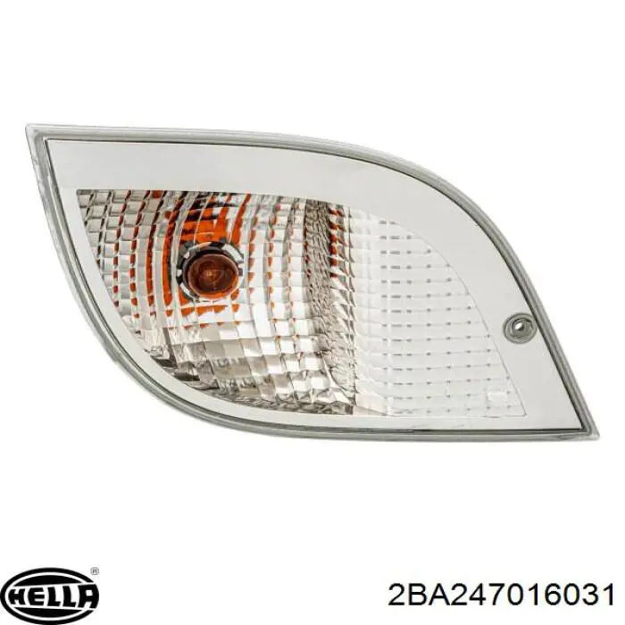 Купить 2BA247016031 HELLA Поворотник левый