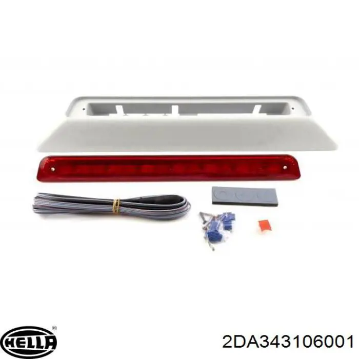 Купить 2DA343106001 HELLA Стоп-сигнал заднего стекла