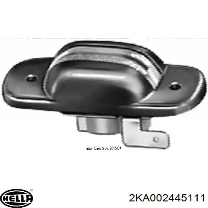 Купить 2KA002445111 HELLA Фонарь подсветки номерного знака
