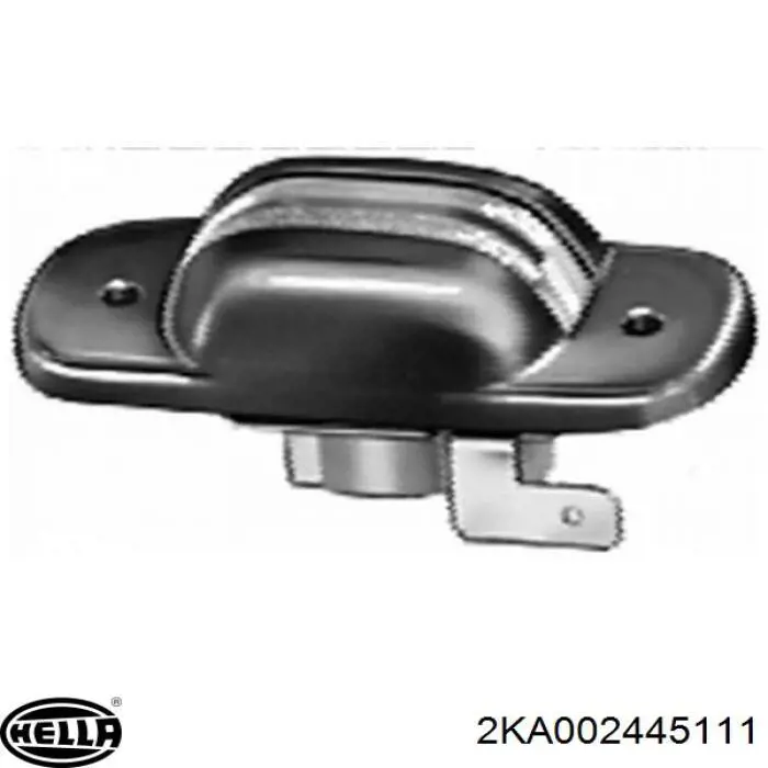 Фонарь подсветки номерного знака 2KA002445111 HELLA