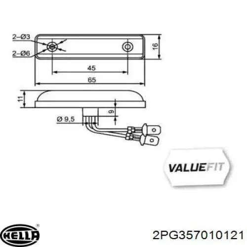  2PG357010121 HELLA