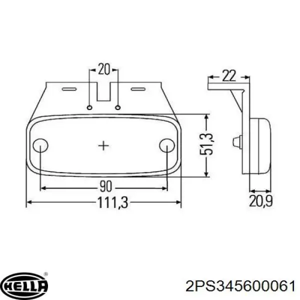  2PS345600061 HELLA