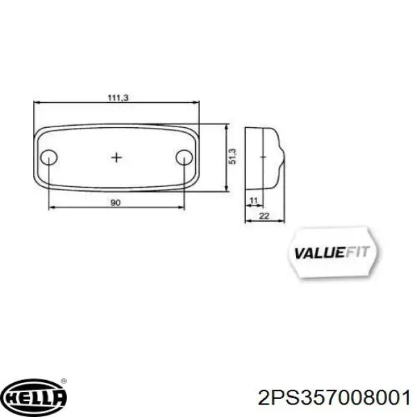 70306346 Volvo posição lateral (furgão)