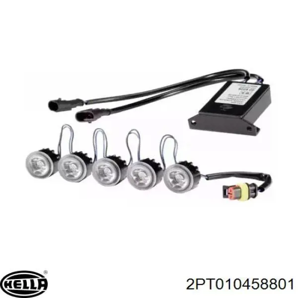 2PT010458801 HELLA Фары дневного хода ДХО, универсальный комплект
