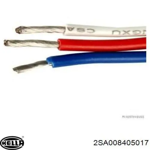 Купить 2SA008405017 HELLA Габарит задний боковой левый
