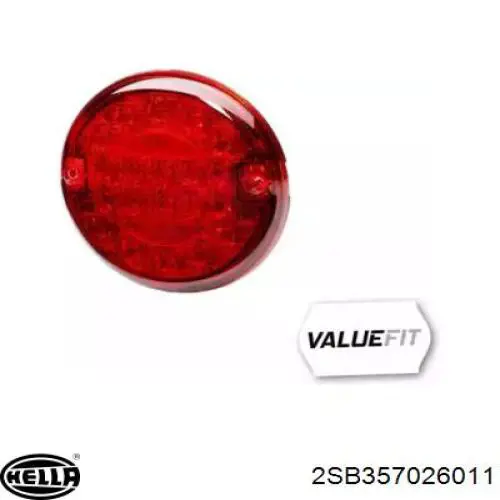Фонарь задний правый HELLA 2SB357026011 цена, от 39.54 USD