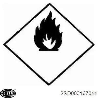 Фонарь задний правый 2SD003167011 HELLA