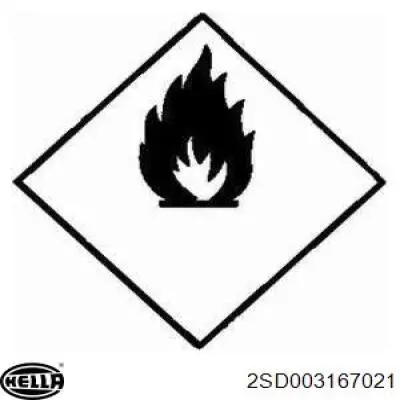 Фонарь задний правый 2SD003167021 HELLA