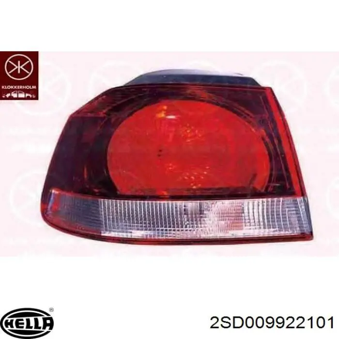 Фара задняя правая внешняя HELLA 2SD009922101 цена, от 100.65 USD