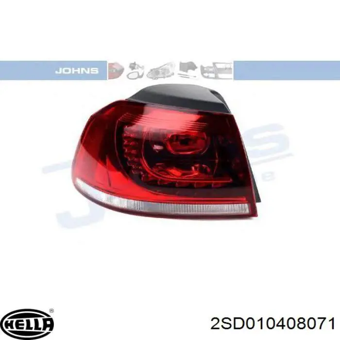 Фонарь задний левый внешний 2SD010408071 HELLA
