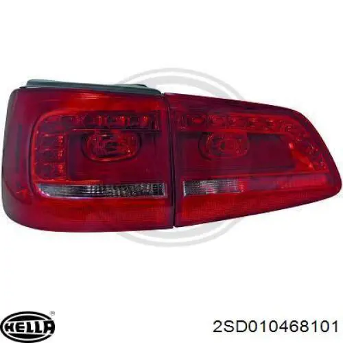 Фонарь задний правый внешний 2SD010468101 HELLA