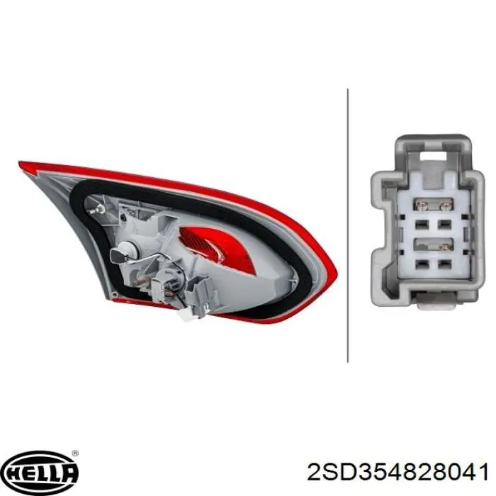 Купить HMPF1EB13404AD Hmpx Фонарь задний правый, внешний