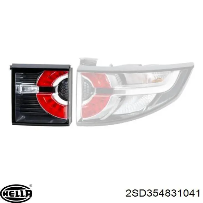 Купить LR079574 Land Rover Фонарь задний правый, внешний