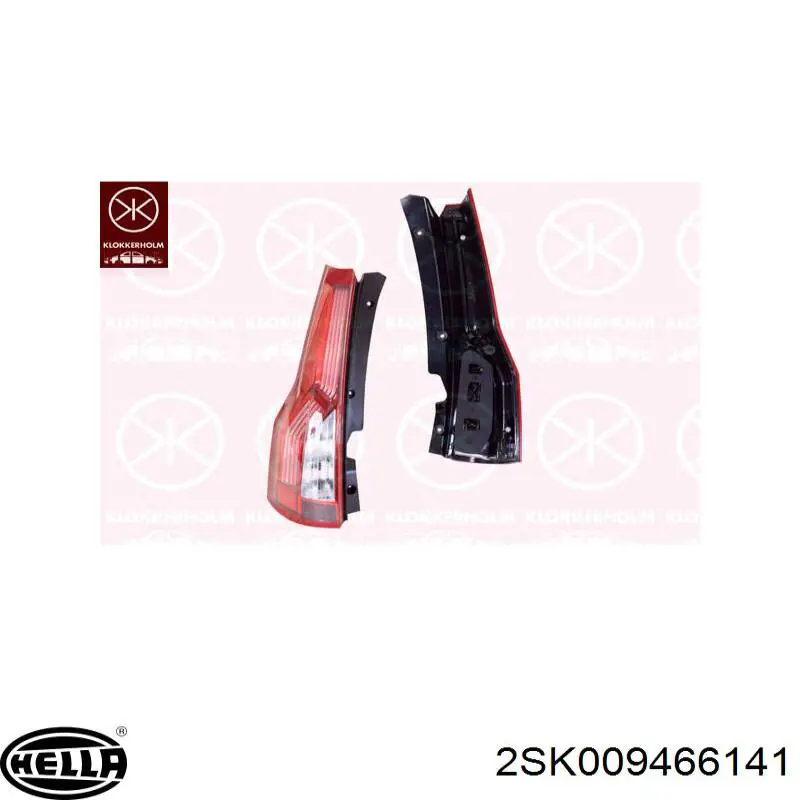 Фонарь задний правый Peugeot/Citroen 00946602 цена, от 88.68 USD