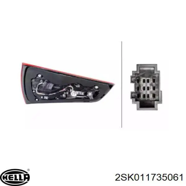 Купить 8XA945094A VAG Задняя правая фара