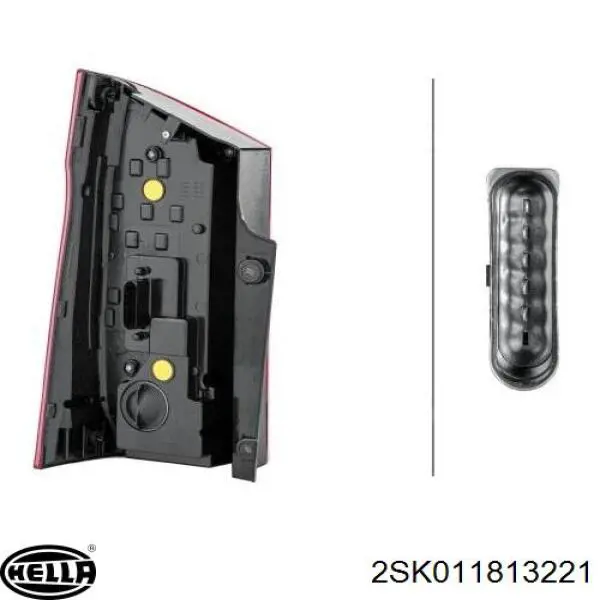 Задний фонарь 1308241 Autotechteile