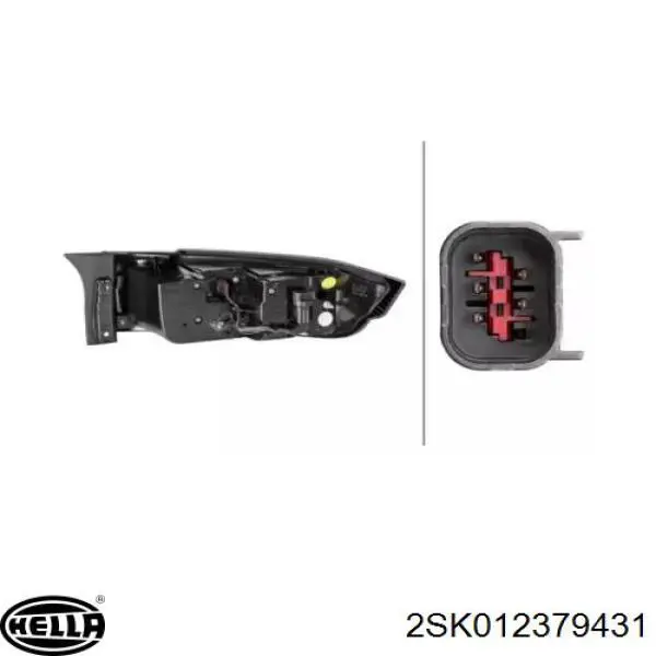 Задняя левая фара Land Rover LR116201 цена, от 396.24 USD