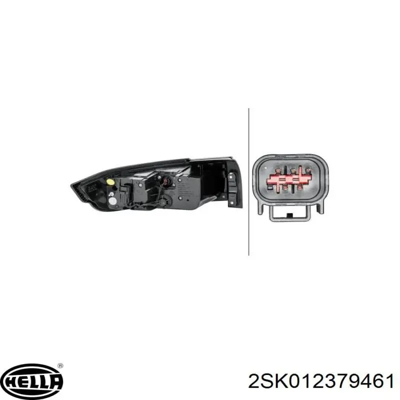 Фонарь задний правый Land Rover LR116203 цена, от 435.34 USD