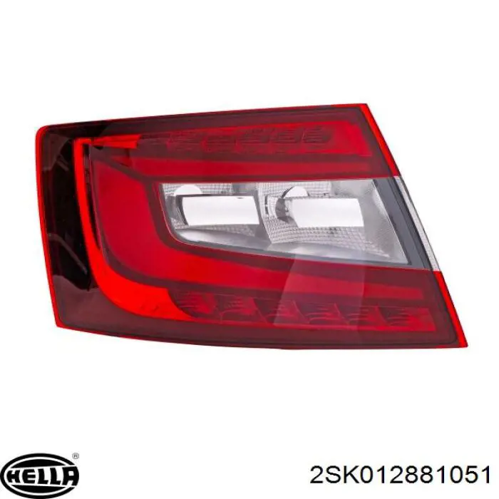 Фонарь задний левый HELLA 2SK012881051