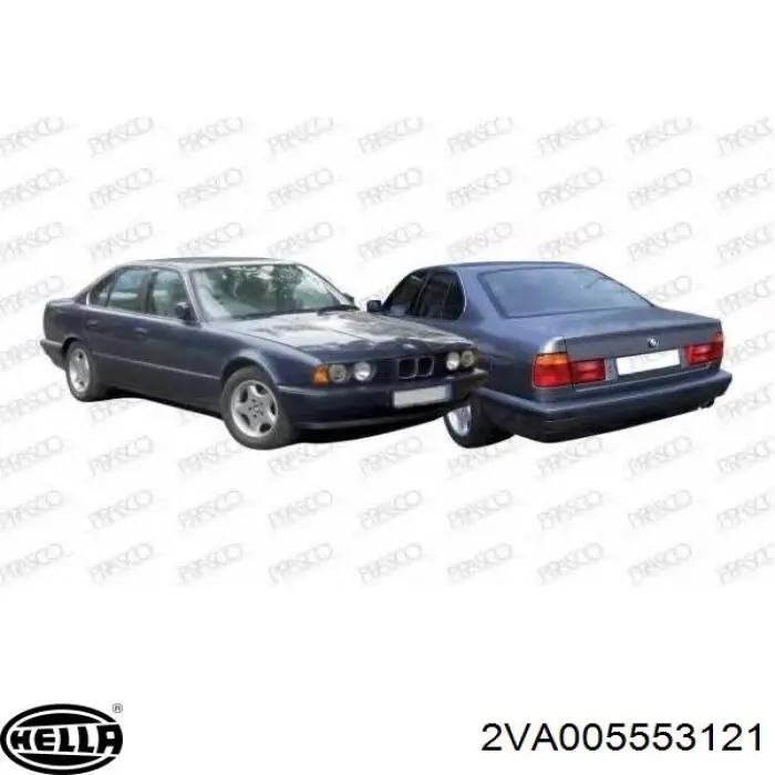 Стоп задний BMW 1384012R