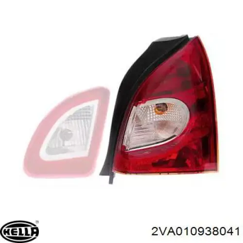 265502963R Renault (RVI) Фонари задние