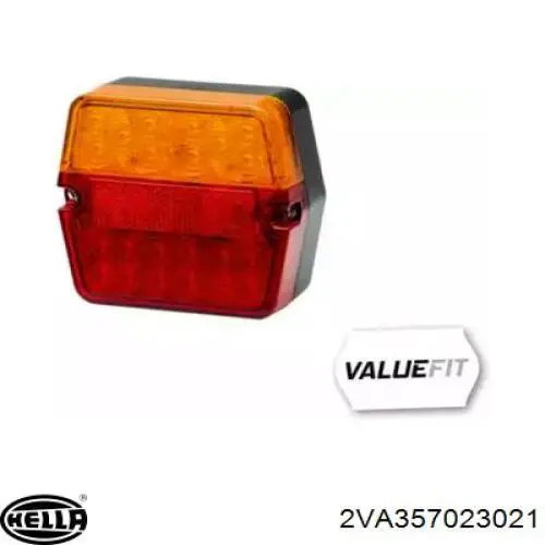 Купить 2VA357023021 HELLA Задняя правая фара