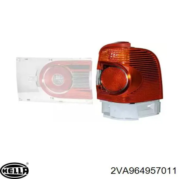 9551872H Polcar Фонарь задний