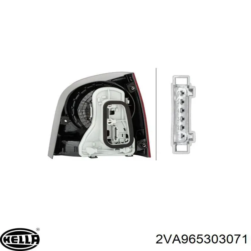 Compre FP7408F1E FPS Lanterna traseira esquerda