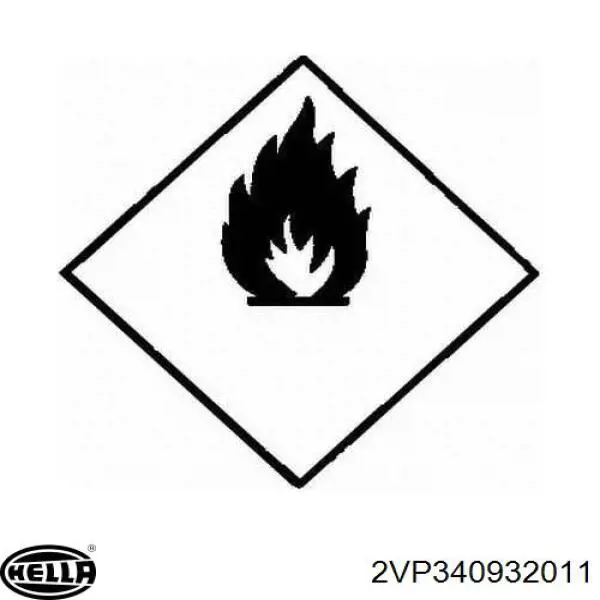 2VP340932011 HELLA Задний левый стоп