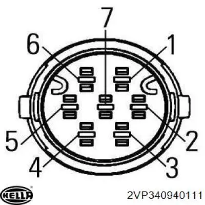 Фонарь задний левый TLUN044L Trucklight