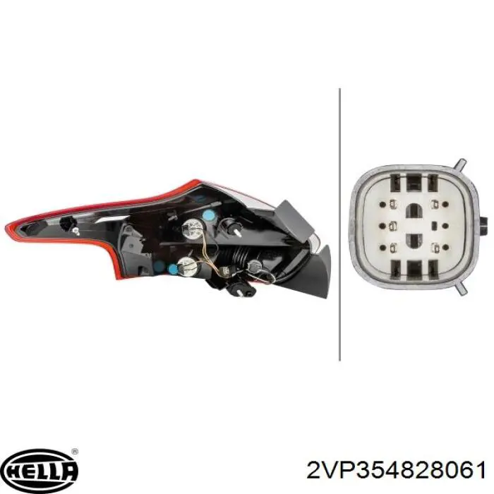 Фонарь задний правый FPS FP2819F6P цена, от 69.38 USD