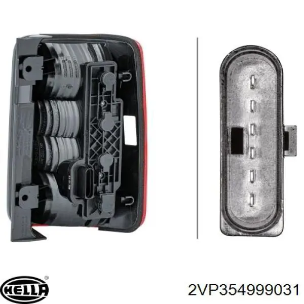 Фонарь задний левый FP7422F3T FPS