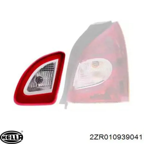 Фонарь задний правый, внутренний Renault (RVI) 265503882R цена, от 125.79 USD