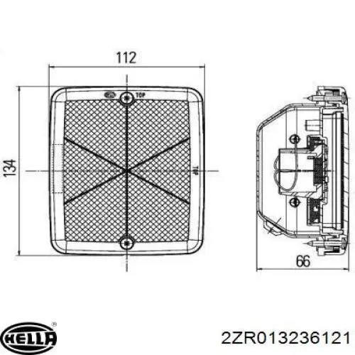  2ZR013236121 HELLA