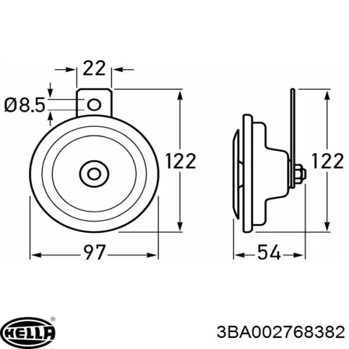 Автомобильный клаксон Mercedes A0075423920 цена, от 18.15 USD