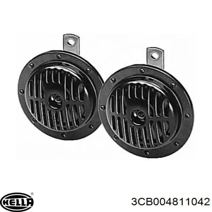 Купить 3CB004811042 HELLA Сигнал звуковой (клаксон)
